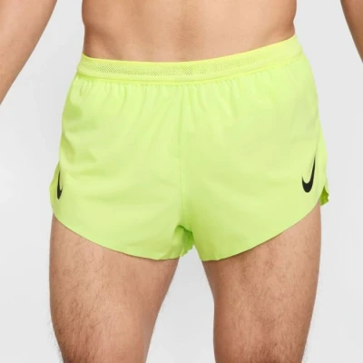 Image de Nike Dri FIT ADV Aeroswift 2 Inch Brief Lined Shorts T. L Jaune