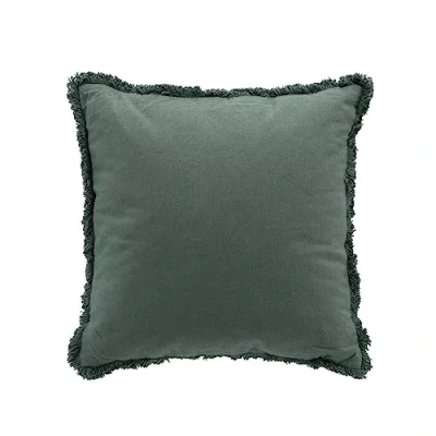 Image de douceur d&#039;intérieur, Coussin Déhoussable (45 x 45 cm) Eve Verveine, Coton Uni
