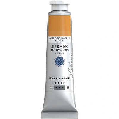 Image de Lefranc BOURGEOIS Huile 40 ml Jaune De Naples Foncé Série 2