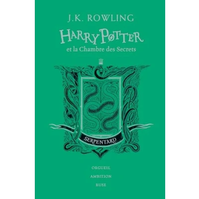 Image de HARRY POTTER ET LA CHAMBRE DES SECRETS EDITION SERPENTARD Livre d’occasion Correct