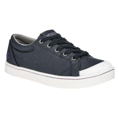 Image de Shoes for Crews M31165 44/9.5 MOZO GRIND, Chaussures antidérapantes en toile pour hommes, Taille 44 eu, Noir/Blanc