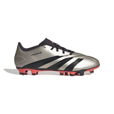 Image de adidas Performance Predator CLUB FXG Chaussures de foot à crampons, Homme, Taille: 42 2/3, Platin metallic/aurora black/turbo