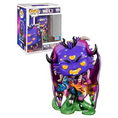 Image de Funko Pop ! What If? Doctor Strange Supreme Unleashed Autocollant partagé Exclusif 2021 884