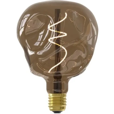 Image de Ampoule LED E27 CALEX G125 NEO ORGANIC Filament flexible 4 W 120 lm 1800 K Intensité variable Naturel