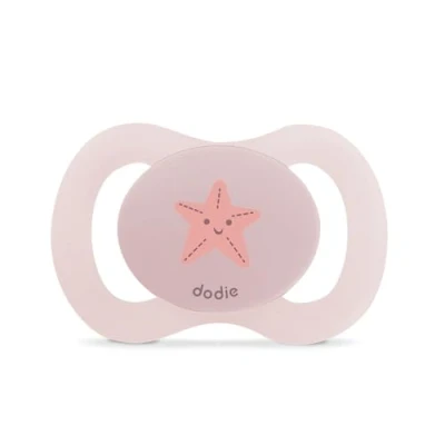 Image de DODIE , sucette Anatomique spécial naissance ,Tetine pour bébé 0 2 mois ,Nourisson Rose, Etoile 1 Modèle aléatoire