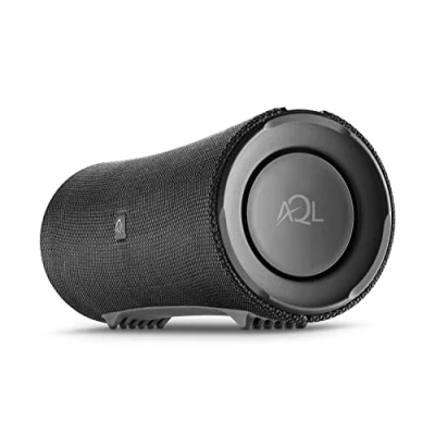 Image de AQL Typhoon Haut Parleur Portable Bluetooth v4.2 Puissance 30Watt Étanche IPX7 Autonomie de Lecture 8 Heures Portée 10mt. Noir