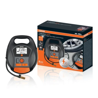 Image de OSRAM TYREinflate 6000 OTIR6000 Pistolet de gonflage des pneus (contrôle et gonflage) avec affichage numérique