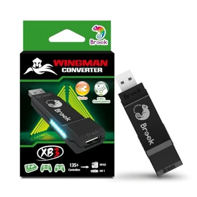 Image de Brook Wingman XB 3 Converter Libérez la Puissance du Jeu multiplateforme, Adaptateur de Manette sans Fil pour Les Nouvelles consoles Series X/S, One et PC (X Input)