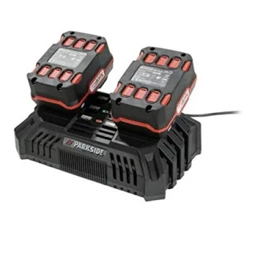 Image de Chargeur Rapide de Batterie Double PDSLG 20 A1 (équipe Parkside X20V)
