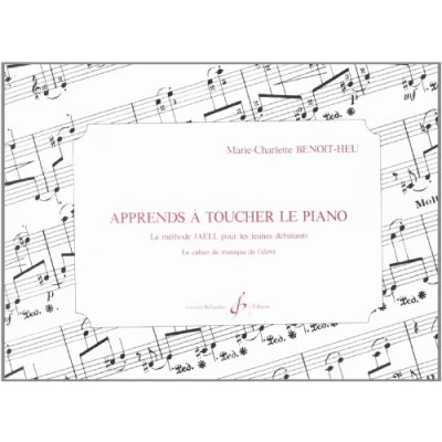 Image de Apprends a toucher le piano cahier de l&#039;eleve