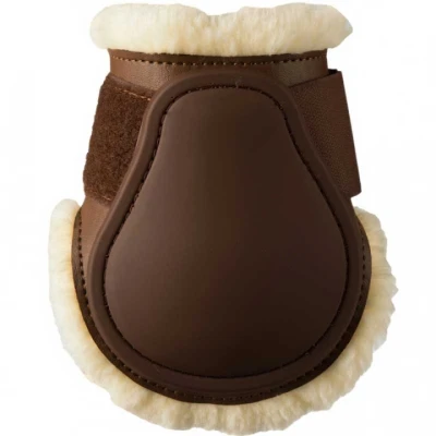Image de Kentucky Horsewear Protège Boulets Young Horse Sheepskin Marron Full