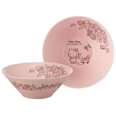 Image de HELLO KITTY SAKURA ROSE BOL MINO 21X7.5CM BENELIC STUDIO GHIBLI
