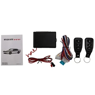 Image de iFutniew Systèmes d&#039;alarme universels pour voiture Kit central à distance Serrure de porte sans clé Verrouillage centralisé avec télécommande