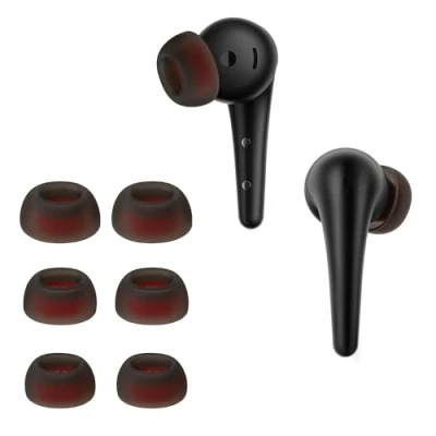 Image de kwmobile 6X Embout Compatible avec 1More Aero Embouts de Rechange en Silicone 3 Tailles
