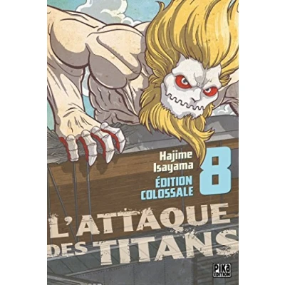 Image de L&#039;Attaque des Titans Edition Colossale T08 Livre d’occasion Très bon
