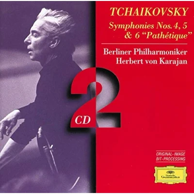 Image de Tchaïkovski : Symphonies N4, 5 et 6 &quot;Pathétique&quot; (Coffret 2 CD)