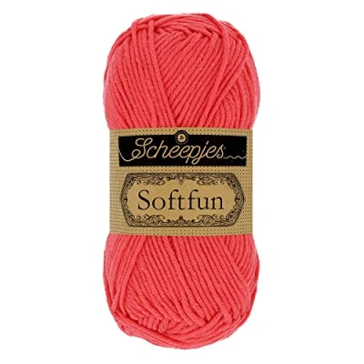 Image de Scheepjes Softfun 2607 Corail Fil 1x50g