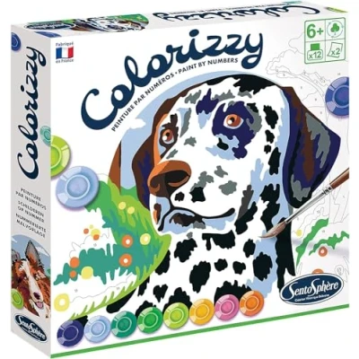 Image de Sentosphère Chien KIT Peinture, 4510, Multicolore, Taille Unique