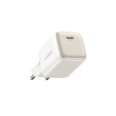 Image de UGREEN Nexode 30W Chargeur USB C Rapide avec GaN Tech Compatible iPhone 16 Plus Pro Max 15 14 13 12 11 Pixel 9 8 7a 6a Galaxy S24 Ultra S23 A15 A05s MacBook Air iPad Mini (Blanc)