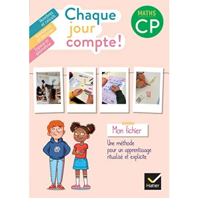 Image de Chaque jour compte Maths CP Ed. 2022 fichier de l&#039;élève Livre d’occasion Bon