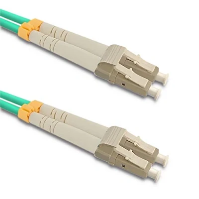 Image de Qoltec 54081 câble InfiniBand et à fibres optiques 15 m LC Vert Neuf