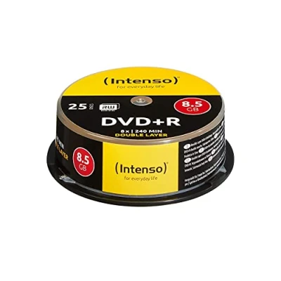 Image de INTENSO DVD+R DL 8.5 Go 8x Spindle de 25 Marque