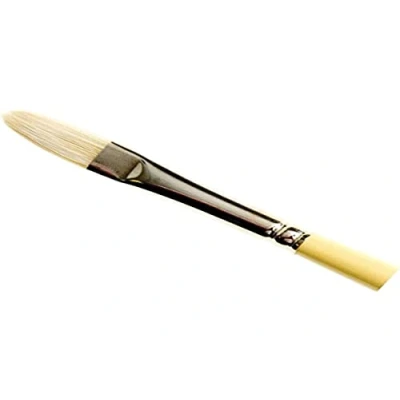 Image de Winsor &amp; Newton Artists Pinceau Soie de Porc Usé bombé manche long N4
