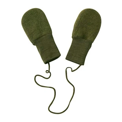 Image de Engel Moufles pour bébé sans pouce en polaire 100 % laine vierge Taille Unique