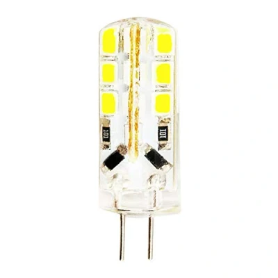 Image de Ampoule LED G4 DC 12 V, 3 W de rechange pour ampoules halogènes 30 W, 300 lumens, blanc froid 6000 K, angle d&#039;éclairage 360 , intensité non variable