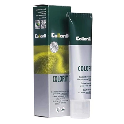 Image de Collonil Colorit 37420000546 Schuhcreme Glattleder, Cirage mixte adulte Bleu TR A4 81 taille unique