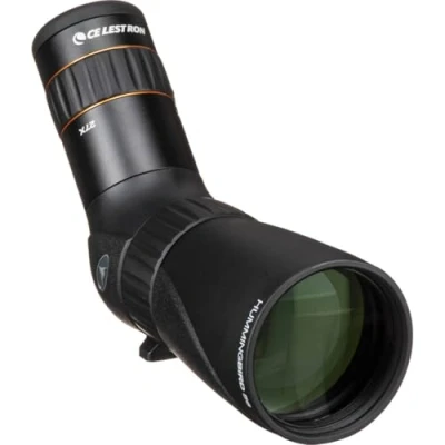 Image de Celestron 52310 Hummingbird Micro Longue vue, plage de grossissement 9 à 27x, verre prisme BaK 4, noir