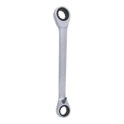 Image de Ks Tools 503.4575 Clé polygonale à cliquet réversible Gamme GEARplus® 12 x 13 mm En chrome Vanadium Finition Satinée