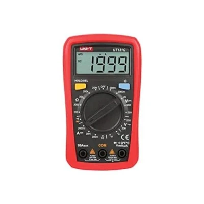 Image de UNI T Multimètre numérique UT131B, testeur de tension et courant AD/DC avec capacité résistance, test NCV mesure température