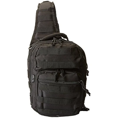 Image de Mil Tec US Assault Sac à courroie unique Noir s