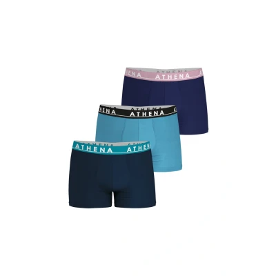Image de Athena Homme Easy Color sous vêtement, Marine/Bleu/Marine, L EU