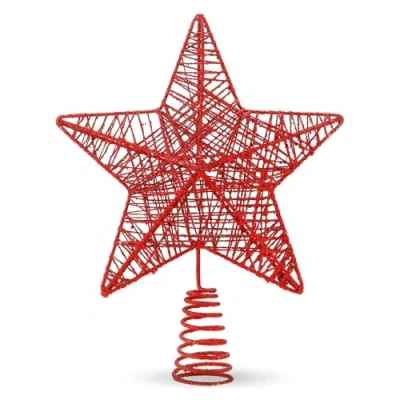 Image de Étoile de sapin Noël Pointe et Pour Rouge