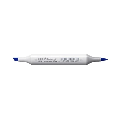 Image de COPIC Sketch B23, Phthalo Blue, Twin Marker avec Une Pointe Moyenne et Pinceau