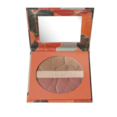 Image de Deborah Milano Maxi Terra Tropical Bronze Couleur 01 Light, SPF 15, Long Lasting et Résistant à l&#039;eau, Texture soie Facile fumer pour un résultat uniforme, sans macchie, 18 g