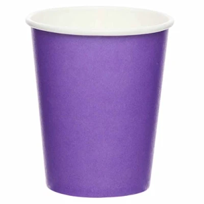 Image de amscan Gobelets en Carton Violets, 9915403 213 66, Violet