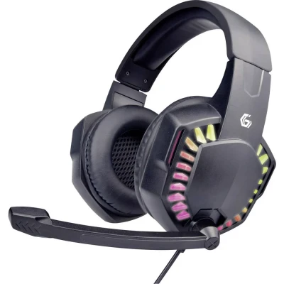 Image de Gembird GHS 06 écouteur/casque Avec fil Arceau Jouer USB Type A Noir Neuf