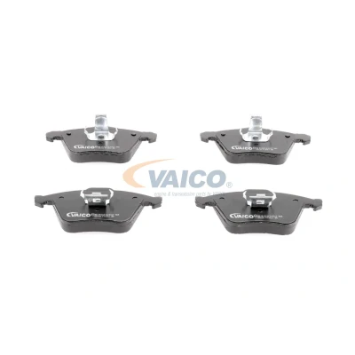 Image de VAICO V25 0318 Jeu de plaquettes frein Q+, Première Monte Essieu avant contact signal d&#039;usure exclu, non préparé pour indicateur