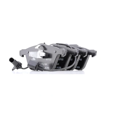 Image de ATE 13.0460 7153.2 Jeu de plaquettes frein contact signal d&#039;usure inclus VOLKSWAGEN: TRANSPORTER 4, 4 Bus, Sharan I