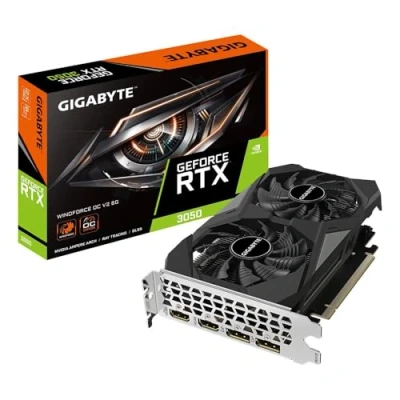 Image de GIGABYTE GeForce RTX 3050 WINDFORCE OC V2 6GB GDDR6