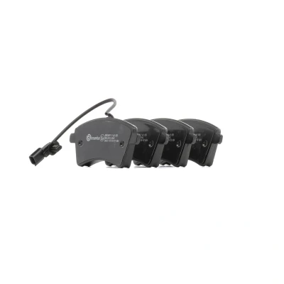Image de BREMBO P 68 058 Jeu de plaquettes frein contact signal d&#039;usure inclus avec vis d&#039;étrier sans accessoires RENAULT: Kangoo II Express
