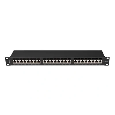Image de Patch Panel LANBERG PPSA 1024 B 24 Ports 1U CAT.6A FTP Noir