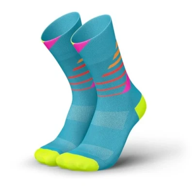 Image de Chaussettes de course Incylence Running Ladders T. 35 38 Bleu Bas pour un confort optimal