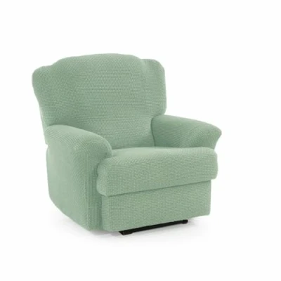 Image de SOFASKINS® Housse de Fauteuil Relaxation inclinable, Super élastique, avec Design Exclusif, Respirante et Durable, Facile à Installer. Dimensions : 70 90 cm. Couleur Turquoise