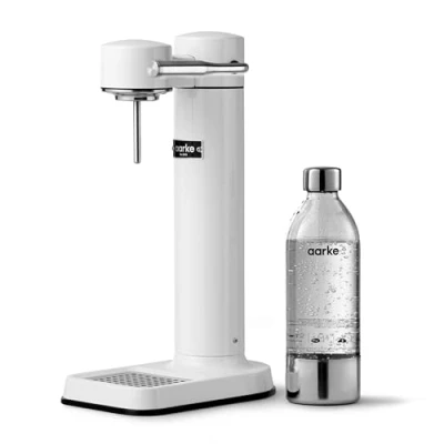 Image de Aarke Carbonator 3, Machine à Soda avec Bouteille d&#039;eau, Finition Blanc
