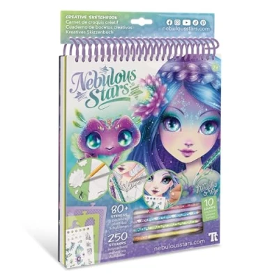 Image de Carnet de croquis créatif Nenuphia Nebulous Stars