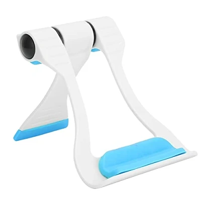 Image de 01 Support de Tablette, Angle réglable à 150 téléphone Portable largement Compatible pour Moins 10 Pouces tablettes Pouces(Bleu)